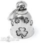 Preview: Four-Leaf Clover Motorcycle Rider Lucky Charm Lucky Bell Biker-Bell