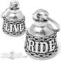 Preview: Live To Ride To Live Biker-Bell With Big Letters Motorcyclist Lifestyle