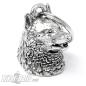 Preview: 3D wolf's head biker bell wolf gear lucky charm motorcyclists gift moped bell