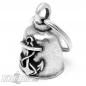 Preview: Gremlin Bell With Anchor Motorcycle Lucky Charm Bell Maritime Sailor Biker Gift