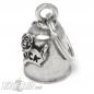 Preview: Biker Chick Gremlin Bell With Rose Lucky Charm Bell For Women Motorcyclist