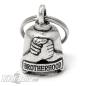 Preview: Brotherhood Biker-Bell mit Handschlag Bruderschaft Zusammenhalt Geschenk für Bros