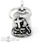Preview: "Jesus Rides With Me" Gremlin Bell Motorrad mit Kreuz Biker-Bell Glücksglöckchen Preview: "Jesus Rides With Me" Gremlin Bell Motorrad mit Kreuz Biker-Bell Glücksglöckchen