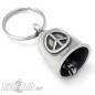 Preview: Biker-Bell With Peace Sign Peace Gremlin Bell Motorcycle Lucky Charm Bell