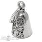 Preview: Motorrad Liebe Guardian Bell Biker LOVE aus Motorblock Schraubenschlüssel Rad Kette