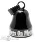 Preview: "Brothers On Motorcycles" black mot roll Biker-Bell for motorcyclists bros