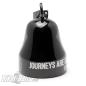 Preview: "Journeys Are Shorter If You Ride Fast, Enjoy The Ride" Black Mot Roll Bell