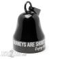 Preview: "Journeys Are Shorter If You Ride Fast, Enjoy The Ride" Black Mot Roll Bell