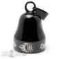 Preview: "Only An Empty Tank Can Stop Me" Black Mot Roll Motorcycle Bell Lucky Charm