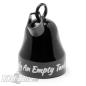 Preview: "Only An Empty Tank Can Stop Me" Black Mot Roll Motorcycle Bell Lucky Charm