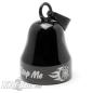 Preview: "Only An Empty Tank Can Stop Me" Black Mot Roll Motorcycle Bell Lucky Charm