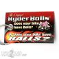 Preview: Ryder Ball mit großem Eisernen Kreuz Motorrad Glücksbringer Biker-Bell Geschenk