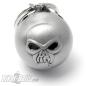 Preview: Skull Ryder Ball With Vampire Fangs And Blood Drops Biker Lucky Charm Bell