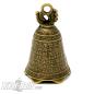 Preview: Tibetanisches Glücksglöckchen Tibet Bell mit Buddha Glocke aus Messinglegierung
