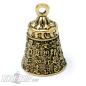 Preview: Tibetan Bell Brass Miniature Lucky Charm Bell Tibet Bell