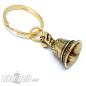 Preview: Small Tibetan Bell with Dog Decorated Lucky Charm Brass Tibet Bell