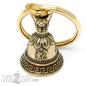 Preview: Tibetan Mini Brass Bell with Snake Cobra Lucky Charm Tibet Bell