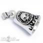 Preview: Detailed Ride To Live Biker-Bell With Skull Stainless Steel Lucky Bell Motorcycle