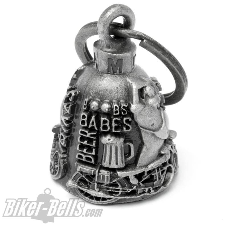 Boobs Babes Beer Bikes Motorcycle Meeting Biker Party Lucky Bell Biker Bell