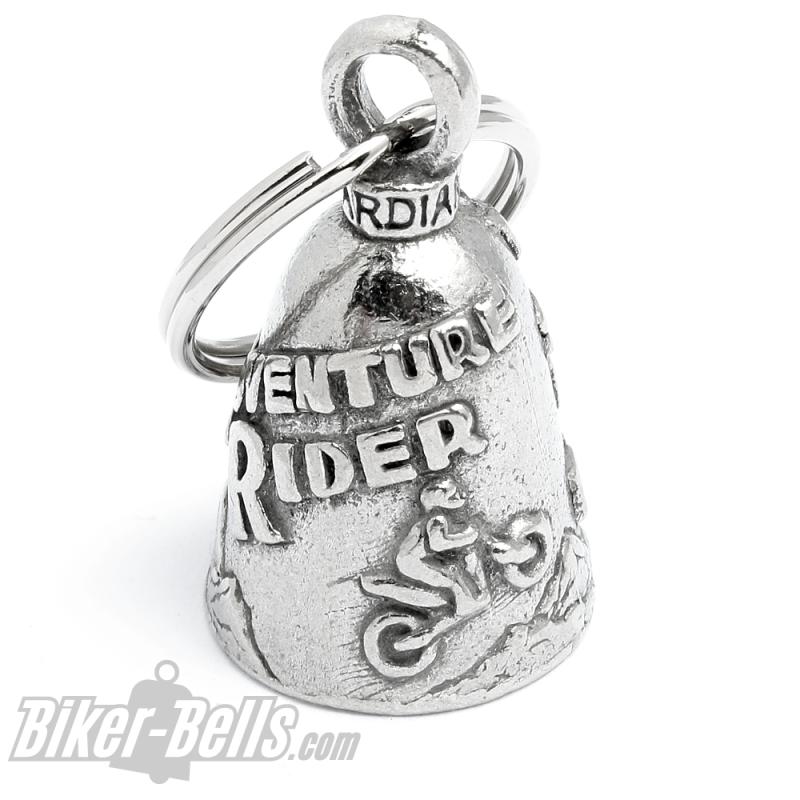 Motorcycle Tour Guardian Bell Adventure Rider Lucky Charm Eat Sleep Ride Repeat