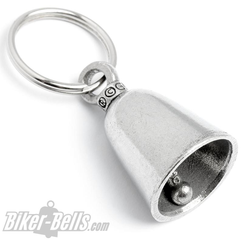 Original Guardian Bell ohne Motiv blanko Biker-Bell Motorrad Glücksbringer Geschenk