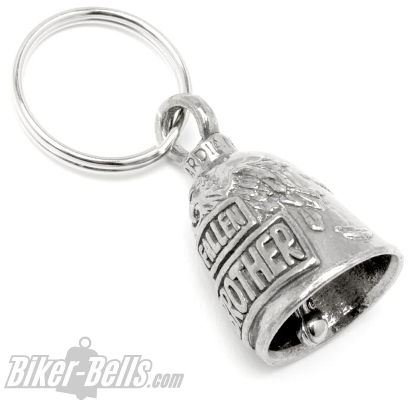 Fallen Brother Guardian Bell als Erinnerung Adler hat Federn gelassen Biker Geschenk