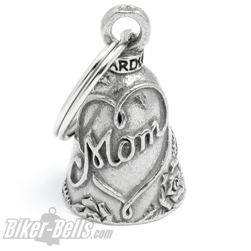 Mom Guardian Bell für Biker Mamas Muttertag Geschenk Glücksbringer fürs Motorrad