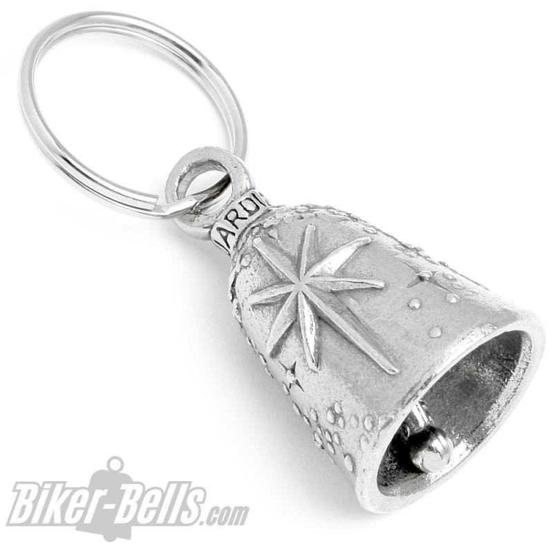Original North Star Guardian Bell Motorcycle Lucky Charm Bell Biker Gift