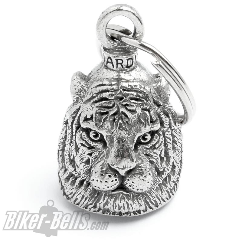 Tiger Biker Bell Original Guardian Bell Good Luck Charm Motorcyclists Gift Idea