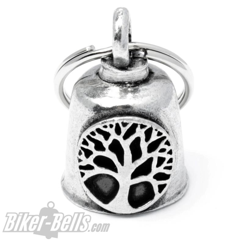 Gremlin Bell With Tree Of Life Lucky Charm Motorcycle Bell World Tree Yggdrasil