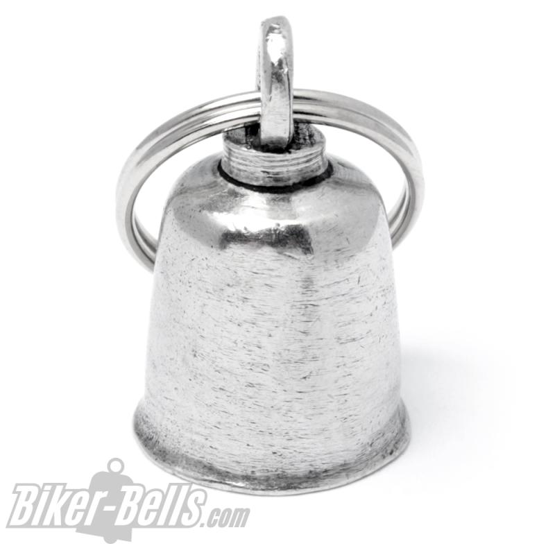 Gremlin Bell ohne Motiv blanko Biker-Bell Motorradfahrer Glücksglöckchen Geschenk