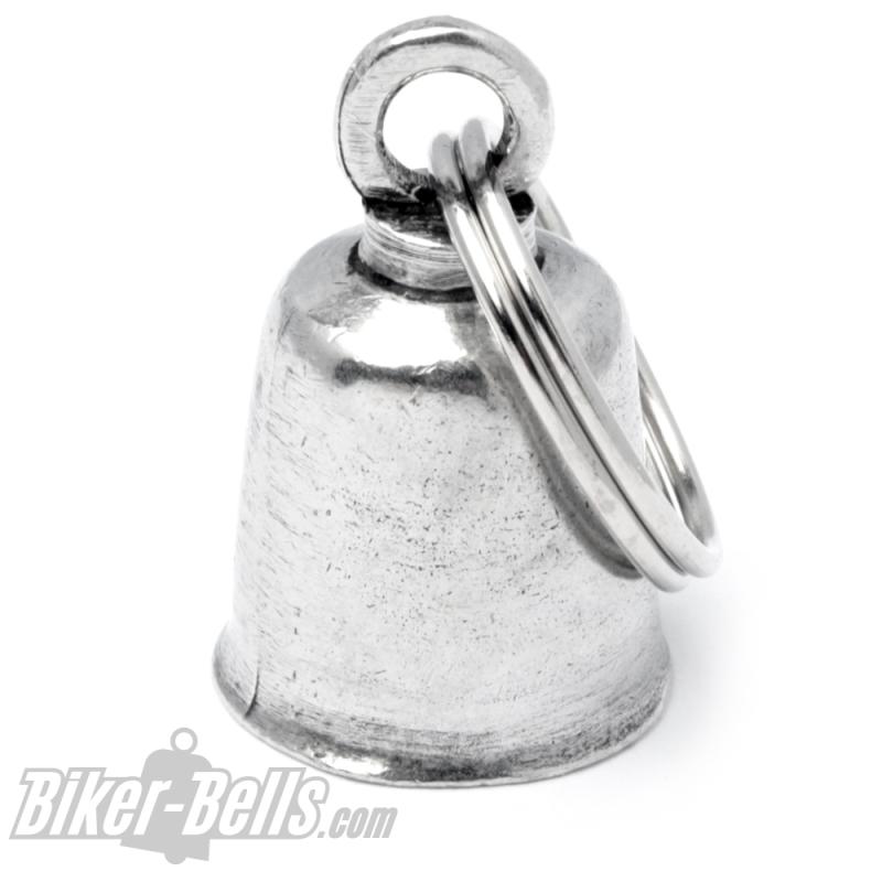 Gremlin Bell ohne Motiv blanko Biker-Bell Motorradfahrer Glücksglöckchen Geschenk