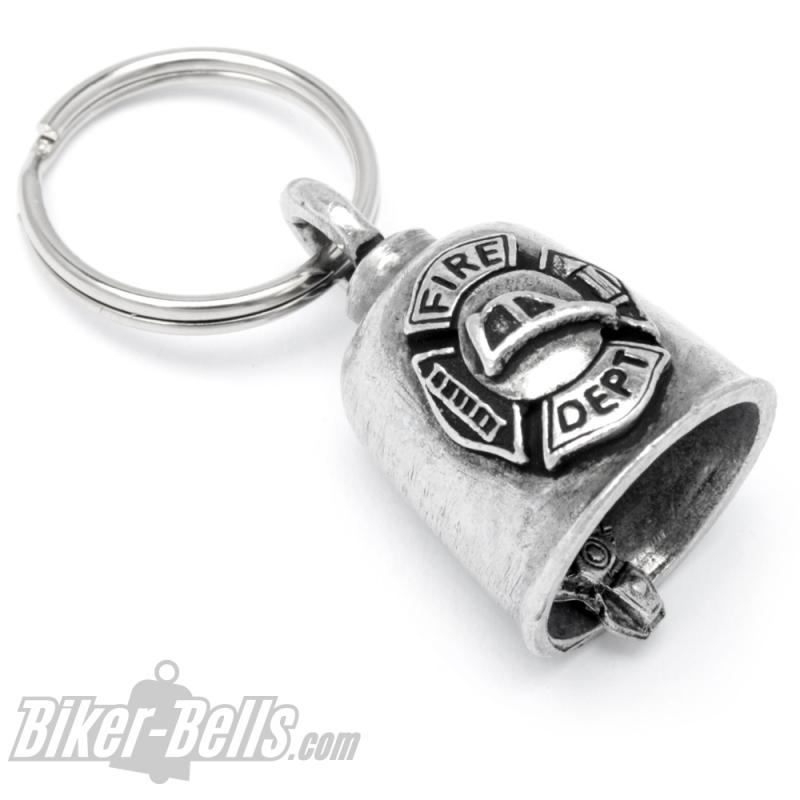 Biker-Bell Fire Brigade Bell Lucky Fire Guard Motorcycle Rider Lucky Charm