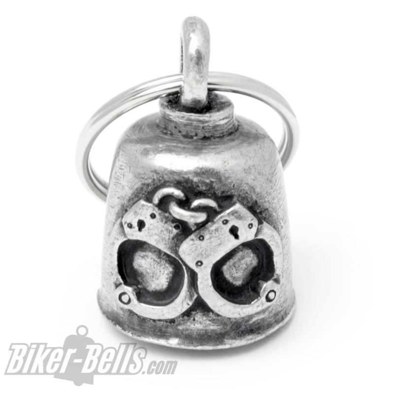 Handschellen Gremlin Bell für immer vereint Biker-Bell Motorrad-Glocke Geschenk