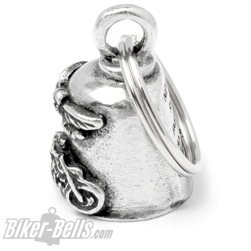 "Never Ride Faster Than Your Guardian Angel" Schutzengel Gremlin Bell Geschenk