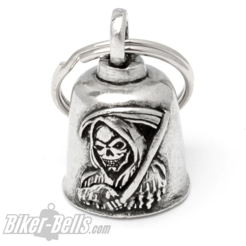 Sensenmann Biker-Bell Reaper Glücksbringer Motorrad Glöckchen Gremlin Bell Geschenk