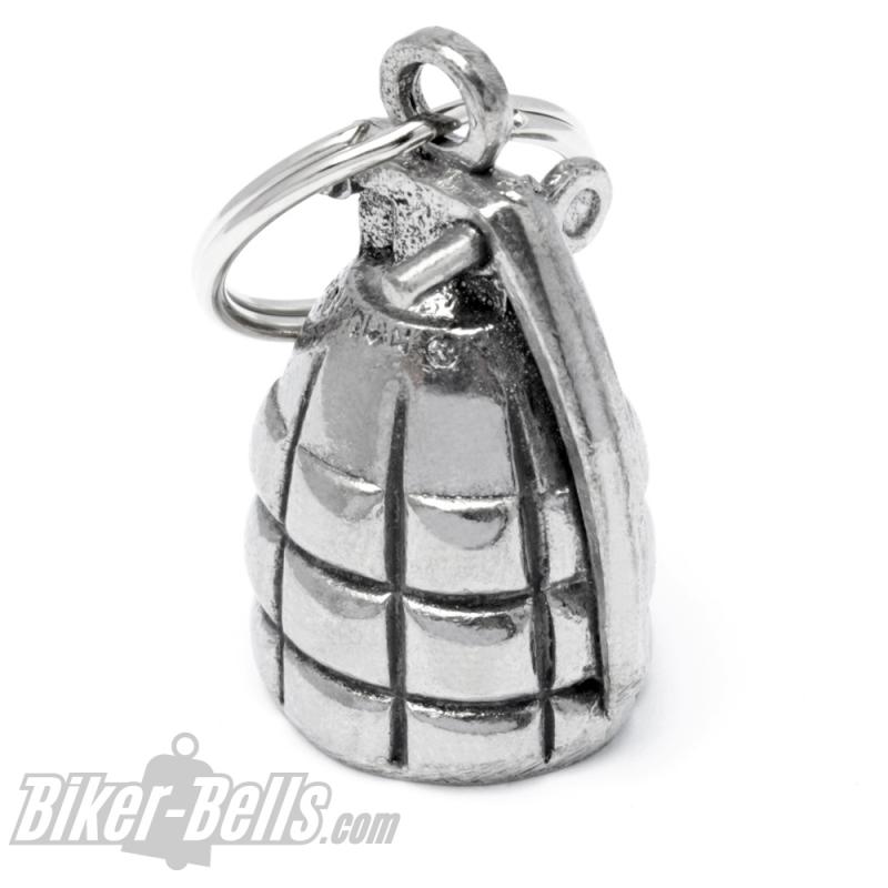 Handgranate Guardian Bell gefährliche gutaussehende Motorrad-Glocke Biker Geschenk