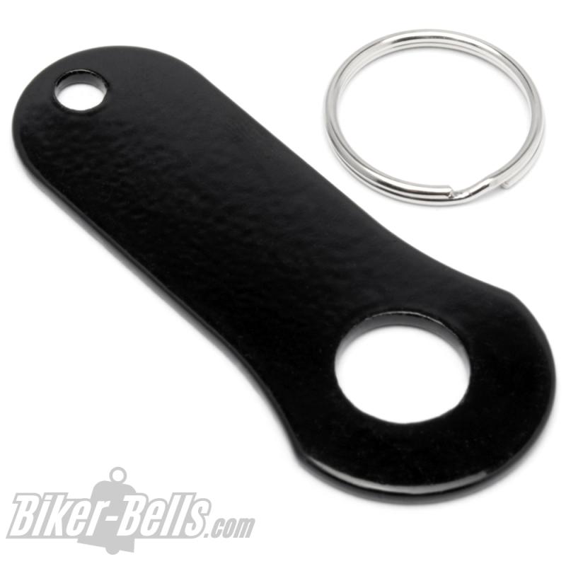 Black Bell Hanger Bracket For Mounting Gremlin Bells to the Motorcycle