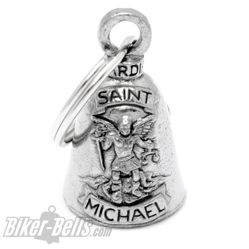 Guardian Bell With Archangel St. Michael Motorcycle Guardian Angel Biker Bell Gift