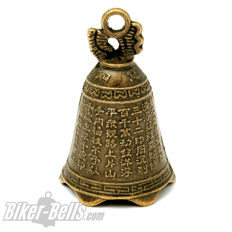 Tibetan Lucky Bell Tibet Bell with Brass Alloy Buddha Bell
