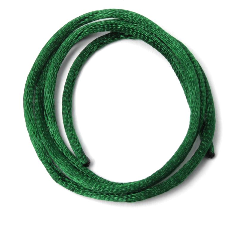 Tear-resistant 50cm cord in green to attach Tibet Bells and other biker bells
