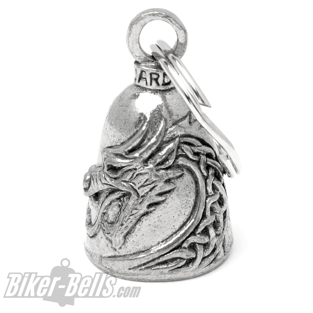 Motorcycle lucky charm bell Guardian Bell with dragon - Biker