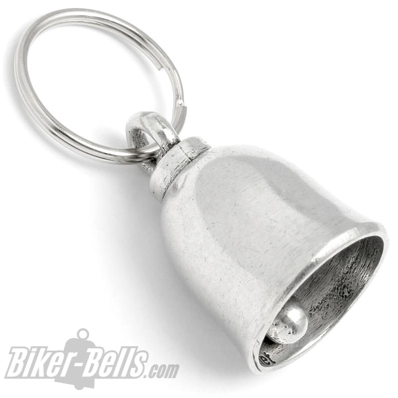 Blanko Biker-Bell ohne Motiv schlichte kleine Glocke Motorradfahrer Geschenk Blanko Biker-Bell ohne Motiv schlichte kleine Glocke Motorradfahrer Geschenk
