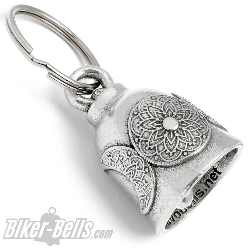 Mond Biker-Bell Symbol der Mondgöttin Drei Monde Motorrad Glücksbringer Geschenk Mond Biker-Bell Symbol der Mondgöttin Drei Monde Motorrad Glücksbringer Geschenk