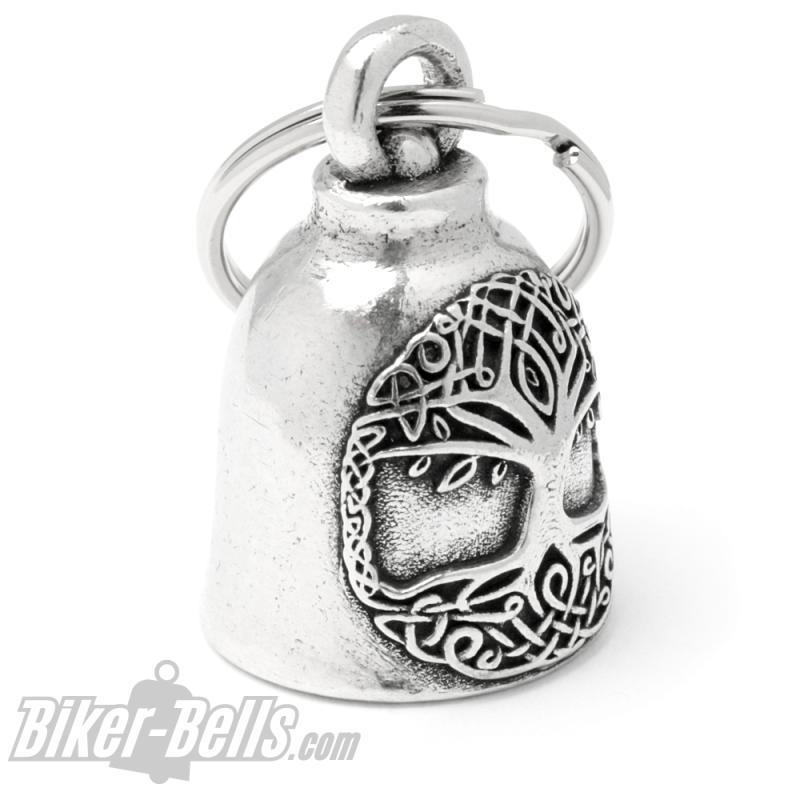 Der Weltenbaum Yggdrasil auf Glücksbringer Glocke für Motorradfahrer Lebensbaum Der Weltenbaum Yggdrasil auf Glücksbringer Glocke für Motorradfahrer Lebensbaum