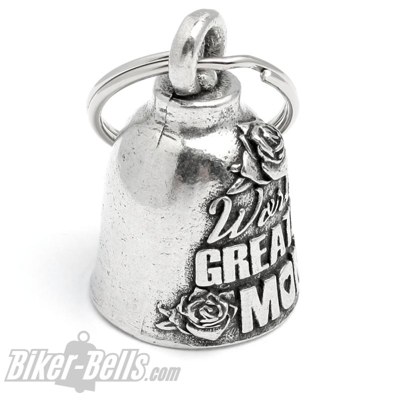 Biker-Bell für die beste Mama der Welt Glücksbringer Glocke Geschenk fürs Motorrad Biker-Bell für die beste Mama der Welt Glücksbringer Glocke Geschenk fürs Motorrad