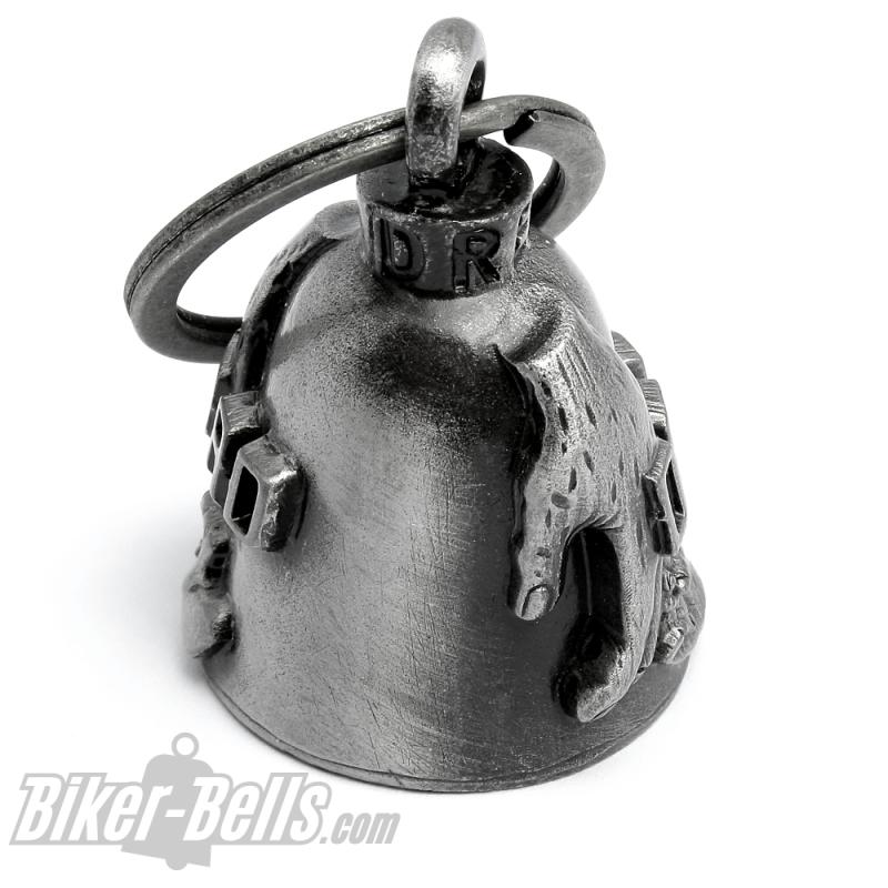 Dad Biker-Bell Father and Child Gift for Father's Day Motorcyclists Lucky Charm Dad Biker-Bell Father and Child Gift for Father's Day Motorcyclists Lucky Charm