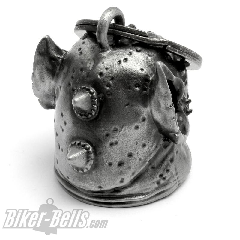 3D Gremlin Biker-Bell Schrumpfkopf Gremlin-Abschreckung Motorrad Glücksbringer 3D Gremlin Biker-Bell Schrumpfkopf Gremlin-Abschreckung Motorrad Glücksbringer