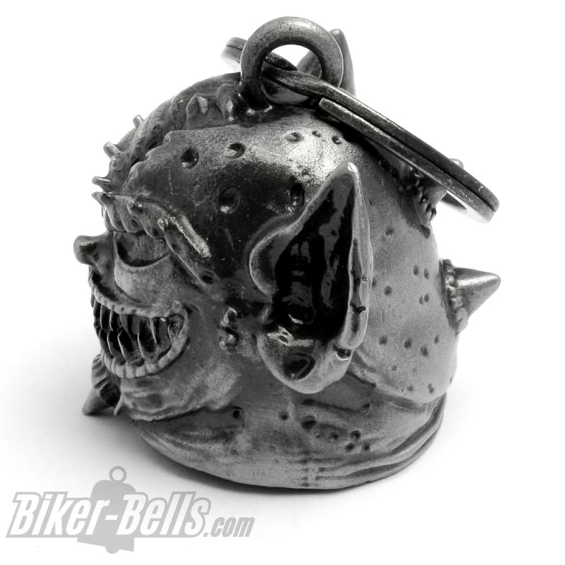 3D Gremlin Biker-Bell Schrumpfkopf Gremlin-Abschreckung Motorrad Glücksbringer 3D Gremlin Biker-Bell Schrumpfkopf Gremlin-Abschreckung Motorrad Glücksbringer