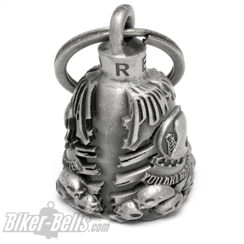 POW/MIA Biker Bell Remembrance of Prisoners and Missing US Soldiers Gift Idea